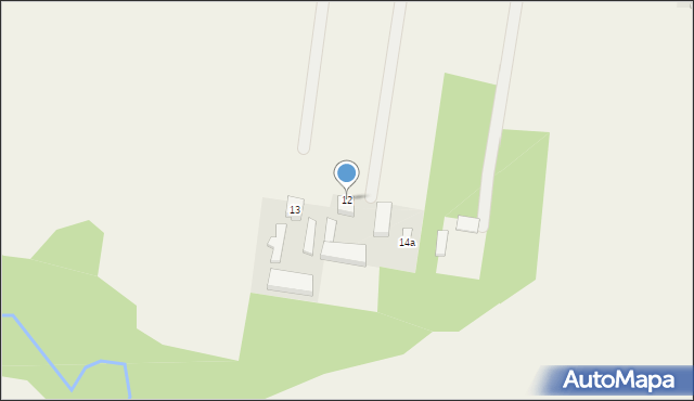 Jabłonów, Jabłonów, 14, mapa Jabłonów