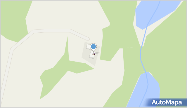 Jabłonowo, Jabłonowo, 14, mapa Jabłonowo