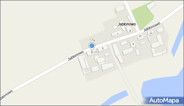 Jabłonowo, Jabłonowo, 5, mapa Jabłonowo