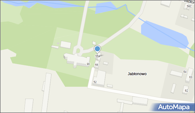Jabłonowo, Jabłonowo, 53A, mapa Jabłonowo