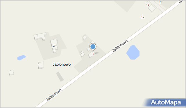 Jabłonowo, Jabłonowo, 1, mapa Jabłonowo