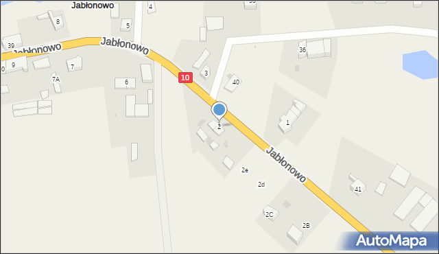 Jabłonowo, Jabłonowo, 2, mapa Jabłonowo