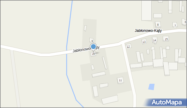 Jabłonowo-Kąty, Jabłonowo-Kąty, 10, mapa Jabłonowo-Kąty