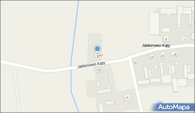 Jabłonowo-Kąty, Jabłonowo-Kąty, 9, mapa Jabłonowo-Kąty