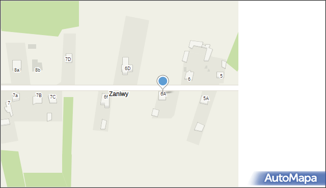 Jacentów, Jacentów, 6A, mapa Jacentów