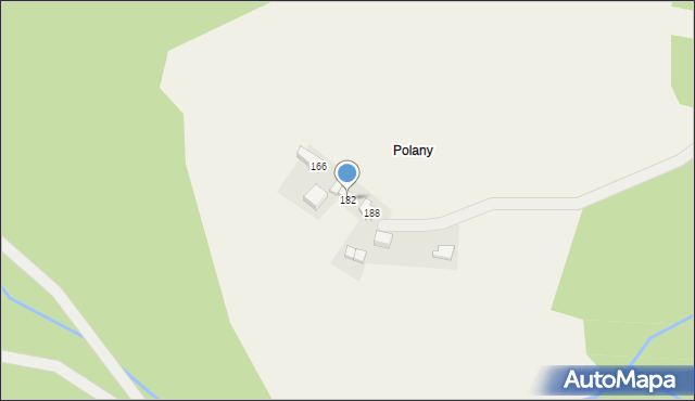 Jachówka, Jachówka, 182, mapa Jachówka