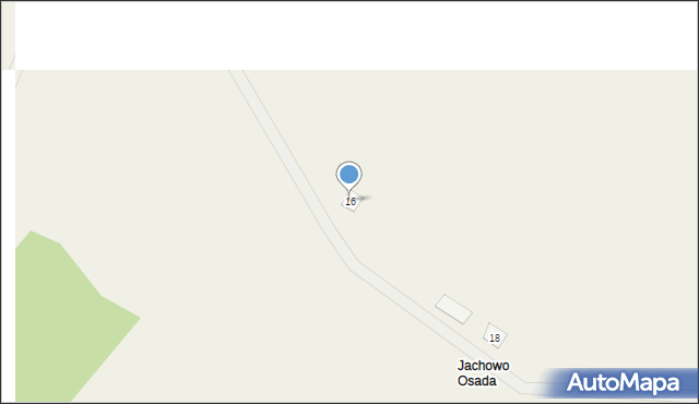 Jachowo, Jachowo, 16, mapa Jachowo