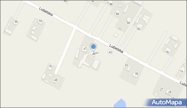 Jacków, Jacków, 35, mapa Jacków