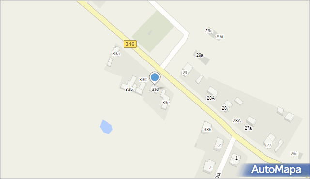 Jaczkowice, Jaczkowice, 33d, mapa Jaczkowice