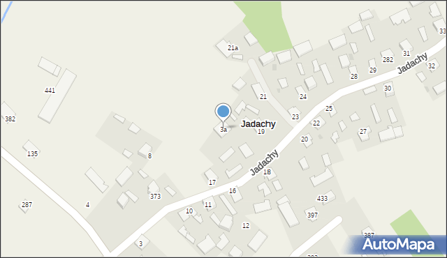 Jadachy, Jadachy, 3a, mapa Jadachy