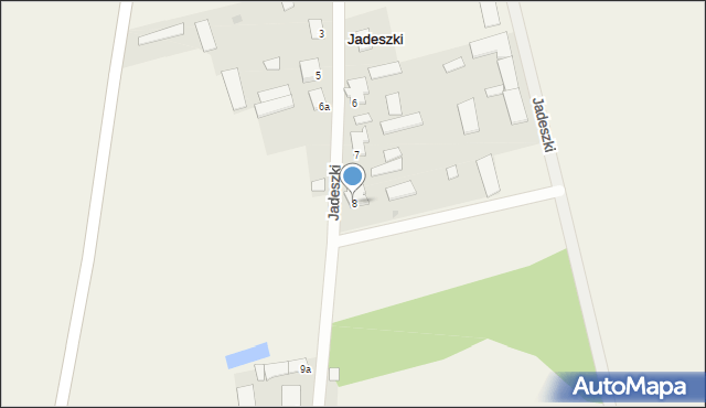 Jadeszki, Jadeszki, 8, mapa Jadeszki