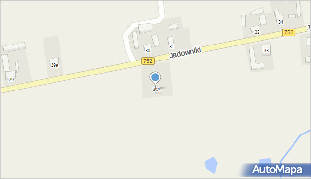 Jadowniki, Jadowniki, 30A, mapa Jadowniki