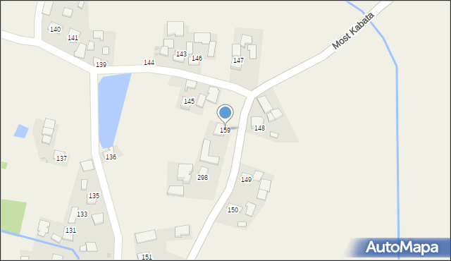 Jadowniki Mokre, Jadowniki Mokre, 159, mapa Jadowniki Mokre