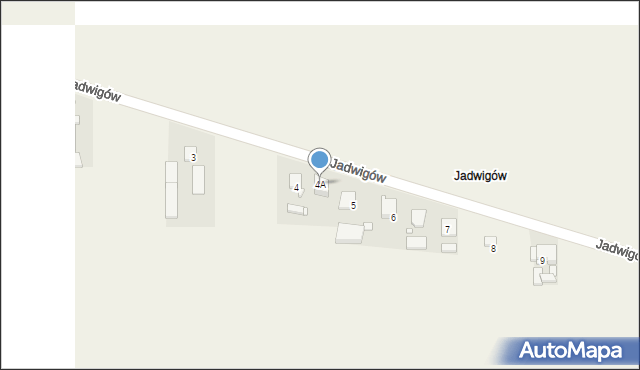 Jadwigów, Jadwigów, 4A, mapa Jadwigów