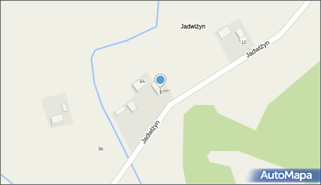 Jadwiżyn, Jadwiżyn, 9, mapa Jadwiżyn