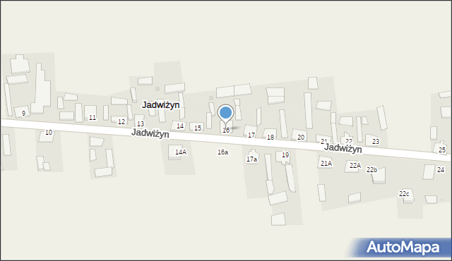 Jadwiżyn, Jadwiżyn, 16, mapa Jadwiżyn