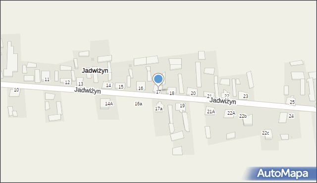 Jadwiżyn, Jadwiżyn, 17, mapa Jadwiżyn