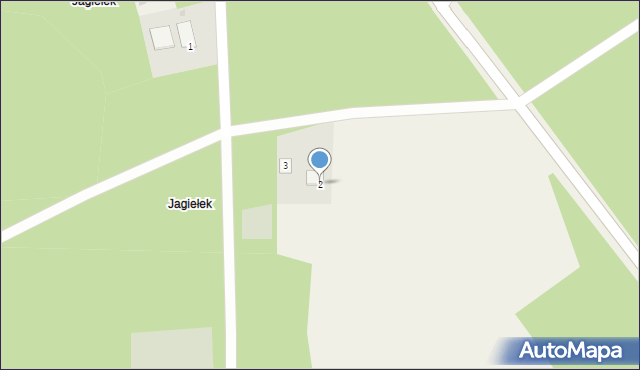 Jagiełek, Jagiełek, 2, mapa Jagiełek