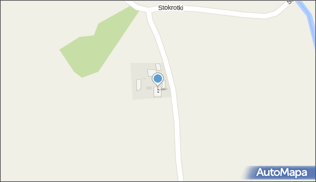 Jagodne, Jagodne, 26, mapa Jagodne