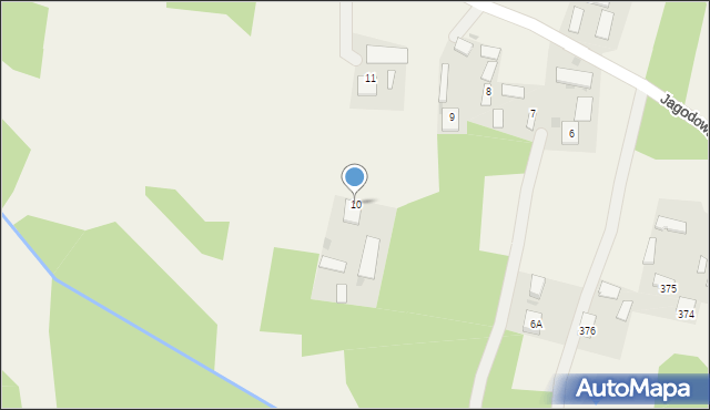 Jagodnik, Jagodnik, 10, mapa Jagodnik