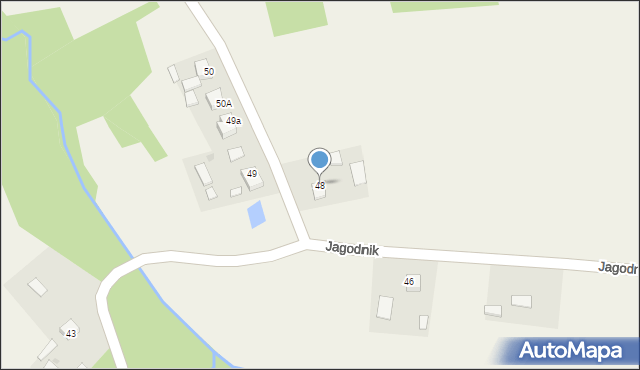 Jagodnik, Jagodnik, 48, mapa Jagodnik