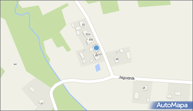 Jagodnik, Jagodnik, 49, mapa Jagodnik