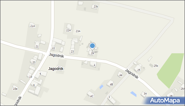 Jagodnik, Jagodnik, 24, mapa Jagodnik