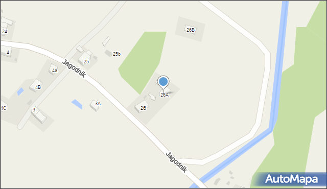 Jagodnik, Jagodnik, 26A, mapa Jagodnik