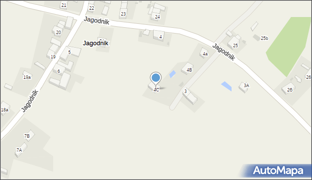 Jagodnik, Jagodnik, 4C, mapa Jagodnik