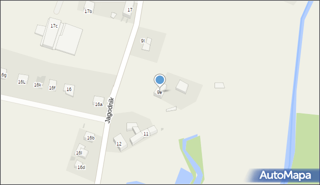 Jagodnik, Jagodnik, 9e, mapa Jagodnik