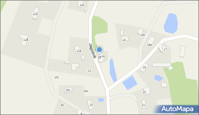 Jagodnik, Jagodnik, 16, mapa Jagodnik