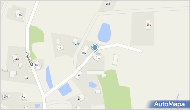 Jagodnik, Jagodnik, 18, mapa Jagodnik