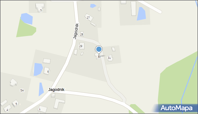 Jagodnik, Jagodnik, 30, mapa Jagodnik