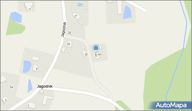 Jagodnik, Jagodnik, 31, mapa Jagodnik