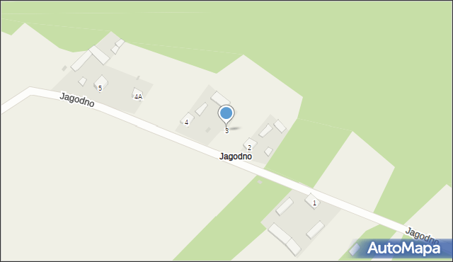 Jagodno, Jagodno, 3, mapa Jagodno