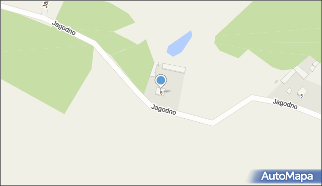 Jagodno, Jagodno, 6, mapa Jagodno