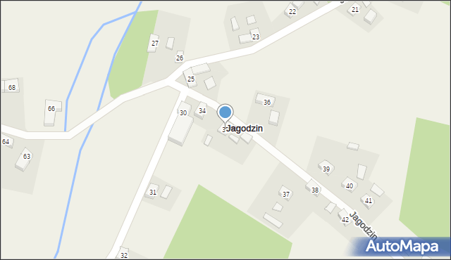 Jagodzin, Jagodzin, 35, mapa Jagodzin