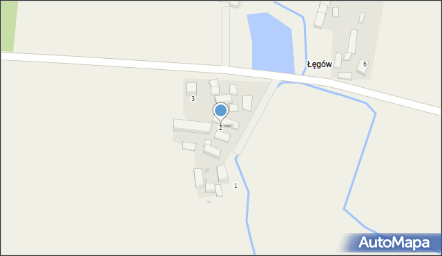Jagoszyce, Jagoszyce, 2, mapa Jagoszyce