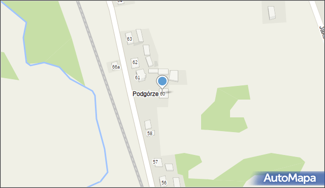 Jaksice, Jaksice, 60, mapa Jaksice