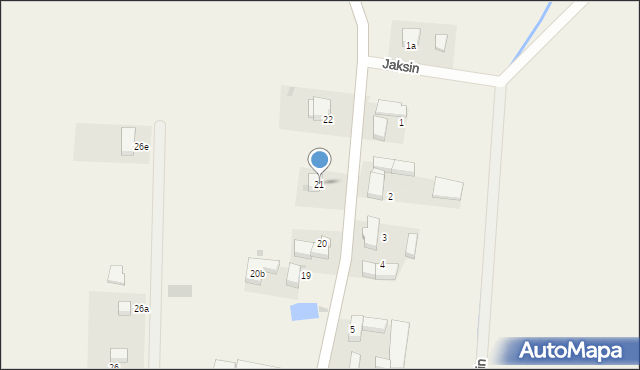 Jaksin, Jaksin, 21, mapa Jaksin