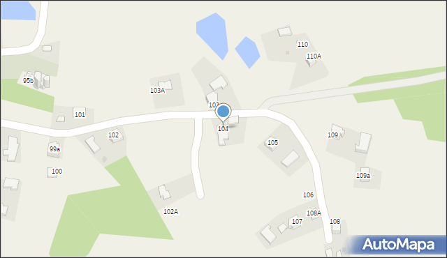 Jaksmanice, Jaksmanice, 104, mapa Jaksmanice