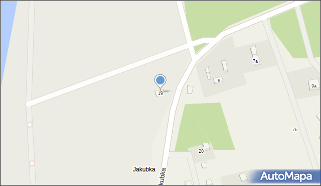Jakubka, Jakubka, 19, mapa Jakubka
