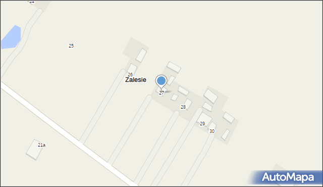 Jakubów, Jakubów, 27, mapa Jakubów