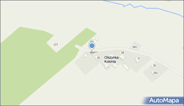 Jakubów, Jakubów, 86A, mapa Jakubów