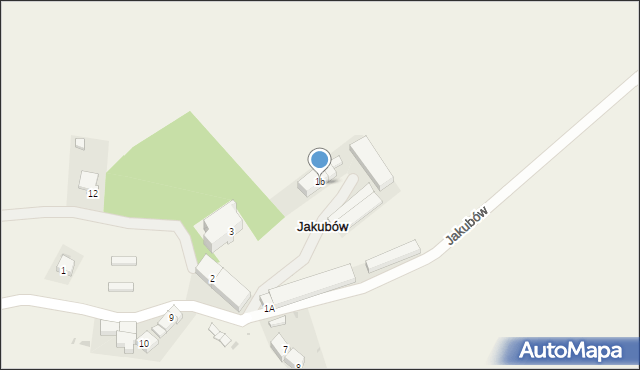 Jakubów, Jakubów, 4, mapa Jakubów