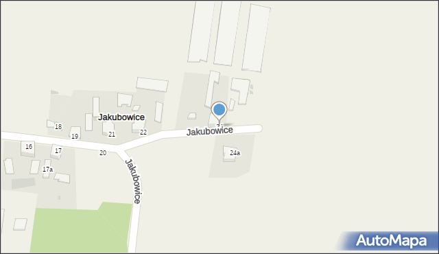 Jakubowice, Jakubowice, 24, mapa Jakubowice