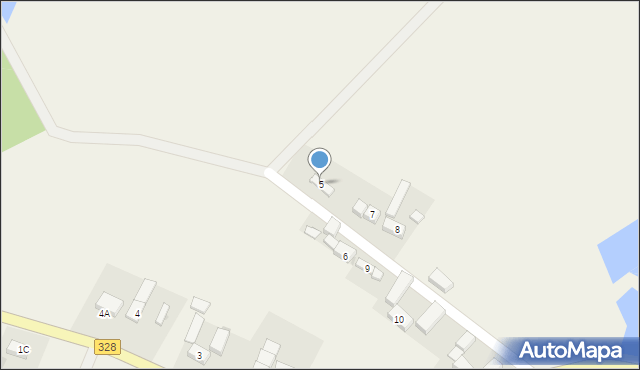 Jakubowo Lubińskie, Jakubowo Lubińskie, 5, mapa Jakubowo Lubińskie