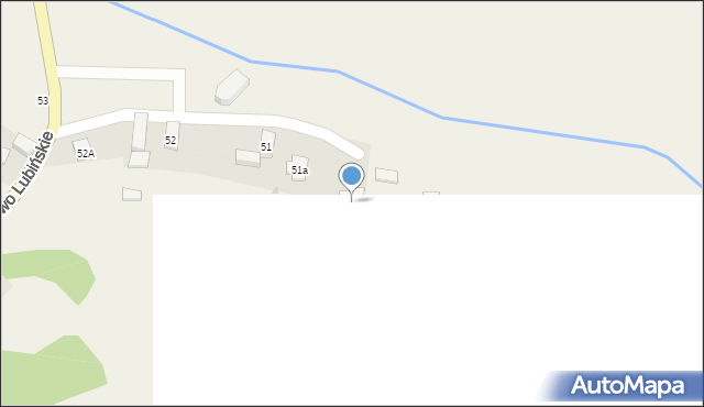 Jakubowo Lubińskie, Jakubowo Lubińskie, 51b, mapa Jakubowo Lubińskie
