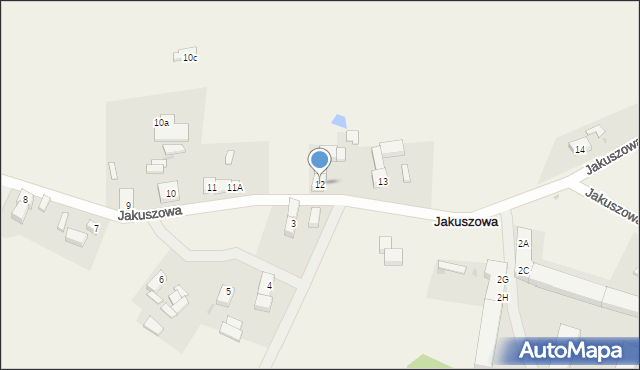 Jakuszowa, Jakuszowa, 12, mapa Jakuszowa