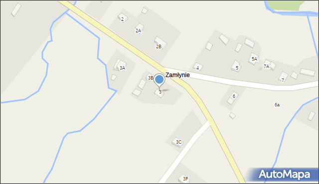 Jałowe, Jałowe, 3, mapa Jałowe